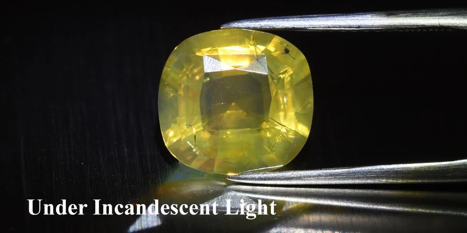 💎 3.56ct 11x10.5mm Cushion Natural Opal - Color Flash, Africa Gemstone - Image 3 of 4