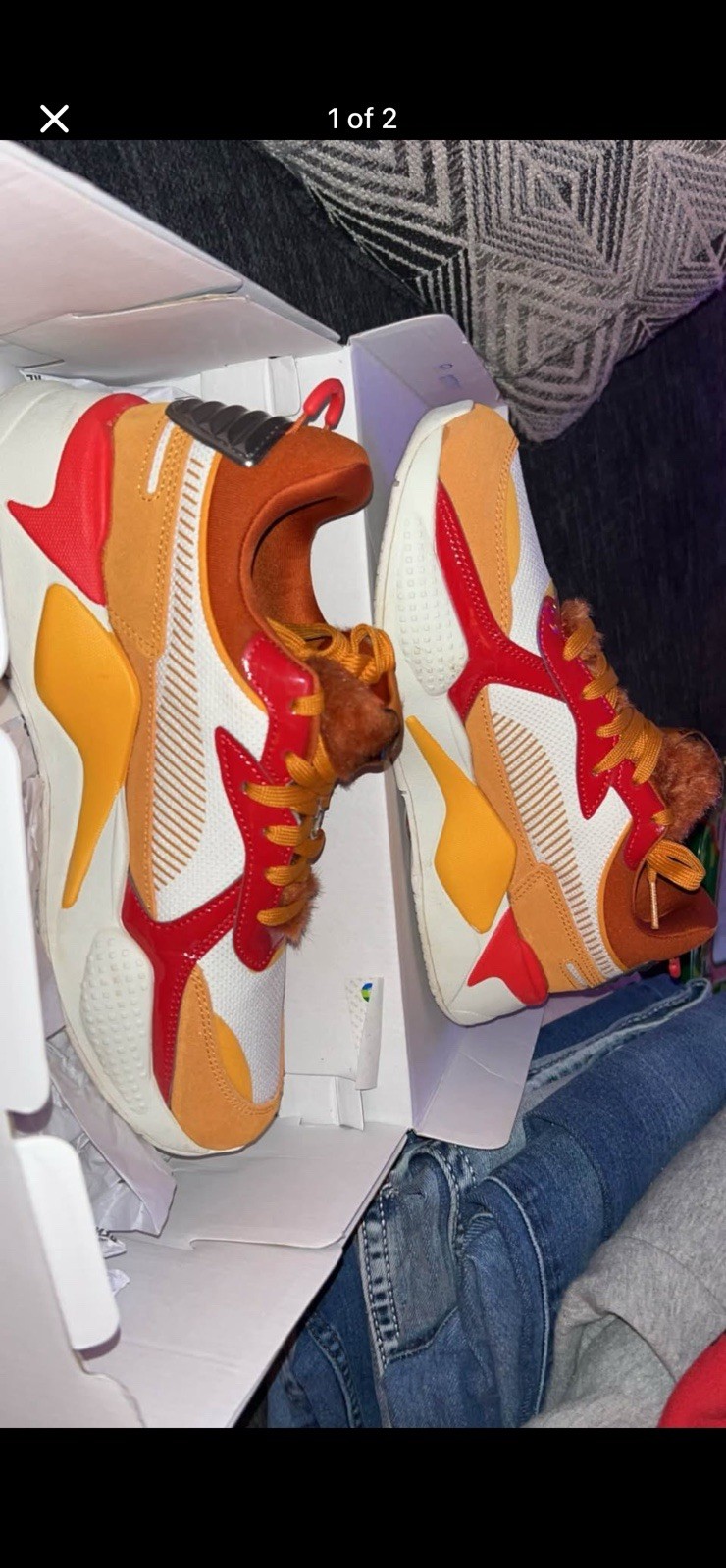 Red Orange Yellow White Multicolor