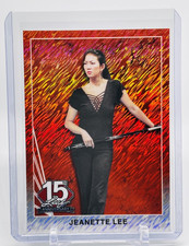 2025 Leaf 15th NSCC National 1990 JEANETTE LEE Orange Shimmer 1/4