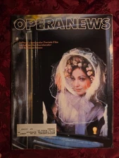 Rare METROPOLITAN OPERA NEWS March 12 1983 Teresa Stratas La Traviata Zeffirelli