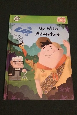 LEAP FROG DISNEY '' UP WITH ADVENTURE '' TAG 2009 Hardcover 