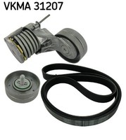 SKF Keilrippenriemensatz Vkma 31207 FüR VW Bora Golf Leon Octavia Seat Skoda BCA
