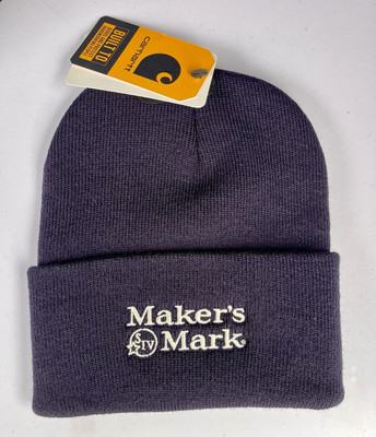 Maker s Mark By Carhartt Knit Cuffed Beanie Classic Hat Cap Gift Whiskey Bourbon