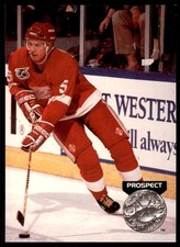 1992-93 Pro Set  #253 Niklas Lidstrom Prospect  RC Detroit Red Wings  NM-MT  HOF