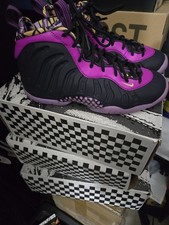 Nike Little Posite One Cave Purple Penny Mid Foamposite DQ6210-500 Youth Sz 5y