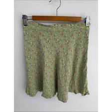 Vintage Y2K GAP ditsy floral print A-line floral print flounce mini skirt sz 6