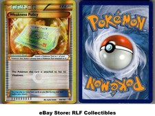 2015 Pokemon, XY Primal Clash, #164/160 Weakness Policy, Gold Secret Rare on eBay