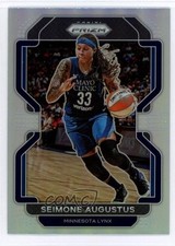 2022 Panini Prizm WNBA Silver Prizm Seimone Augustus #44 HOF 1d0x