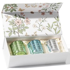 Scented Candles for Women, 3 Pack Soy Wax Candle Gift Sets for Home Scented ...