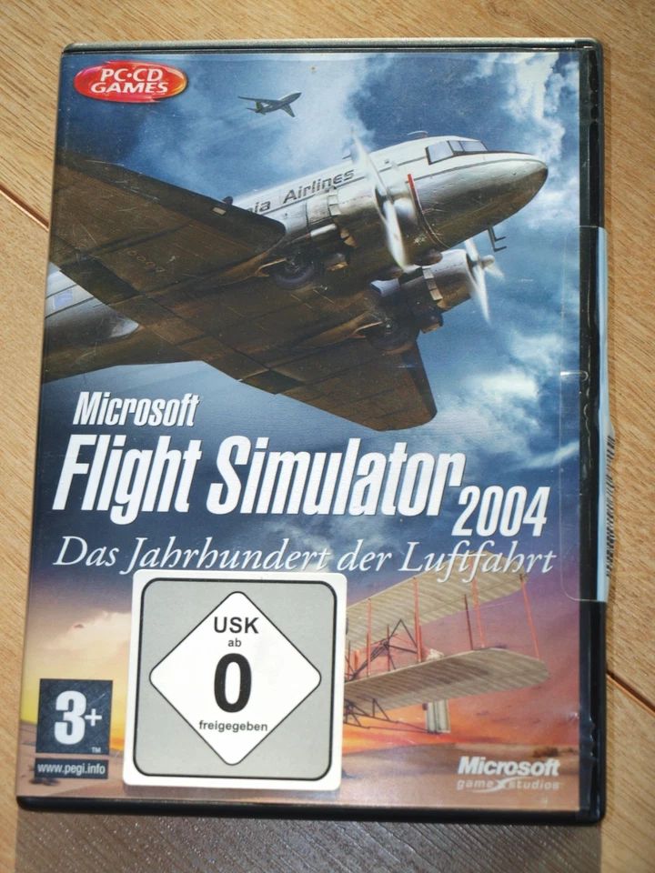 Microsoft Flight Simulator 2004 Das Jahrhundert der Luftfahrt (PC) 4 Discs