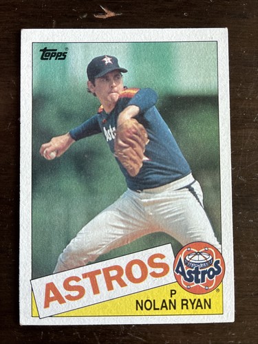 Nolan Ryan #760 1985 Topps card