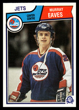 1983-84 O-Pee-Chee Murray Eaves #384 Winnipeg Jets NHL Hockey Base Set