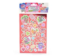 Scentos Valentine's Day Fruits Metallic Scented Sticker Sheet