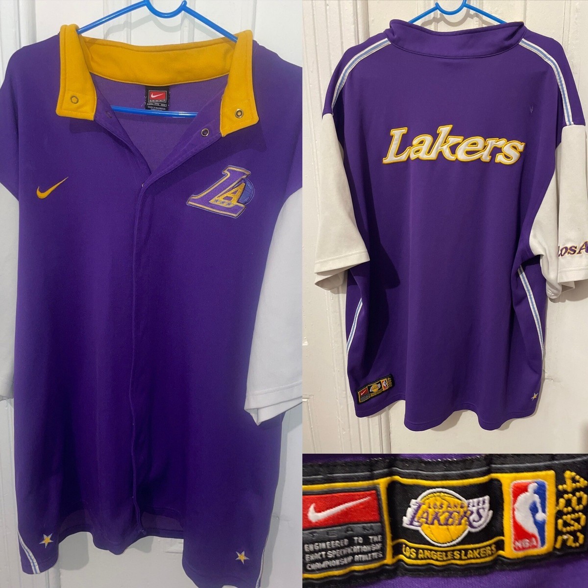 Nike Los Angeles Lakers ウォームアップウェア Lサイズ Nba Los Angeles Lakers Starting 5 Courtside Graphic