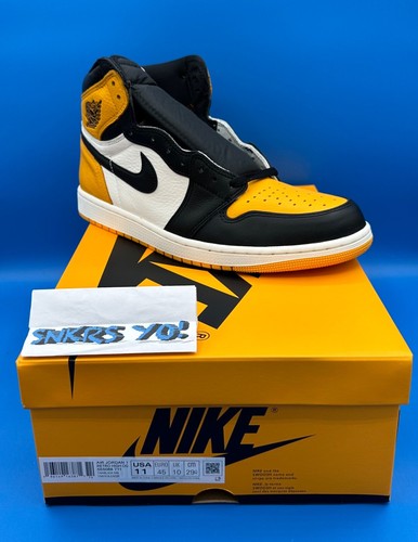 Taxi amarillo Jordan 1 retro alto OG (555088-711) para hombre tallas 10,5 y 11 - Imagen 5 de 6