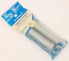 2-Pack Hillman Group 543012 13/16x 4x .120 Zinc Plated Extension Springs 