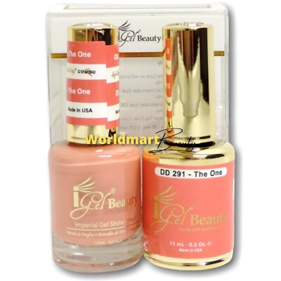 IGel Beauty Gel Nail Polish 0.5oz Gel Color DUO DD291- THE ONE