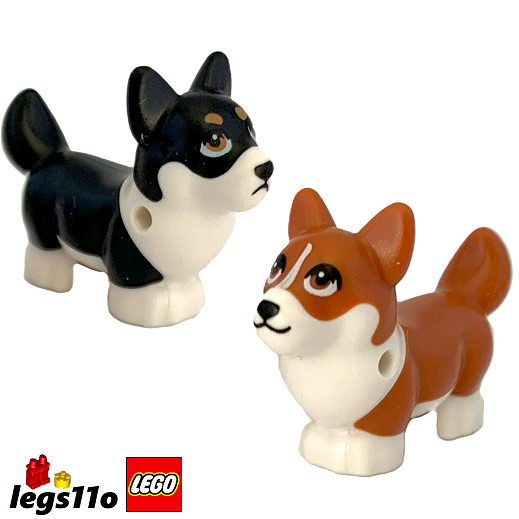 LEGO Corgi Dog NEW Minifigure 110195 choose colour UK