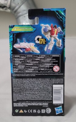 Transformers Toys Studio Series Core Bumblebee Starscream, figura de acción de conversión de 3.5 pulgadas, 8