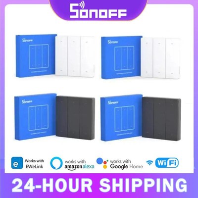 SONOFF WIFI R5 SwitchMan Scene Controller 6-key Smart Switch Battery Powered EWe