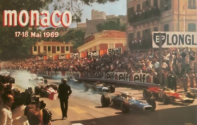 München 1969 - R. Masters,C. A.1980s - Original Vintage Poster Printed IN Offset