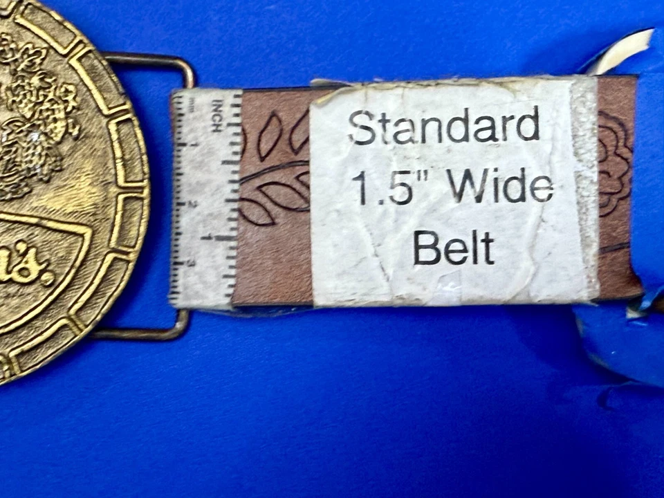 Hamms啤酒酿造公司广告酒精圆形皮带扣 — 第 4/4 张图片