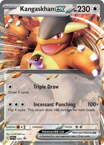 Kangaskhan Ex 055 Sv: Scarlet & Violet Promo Cards