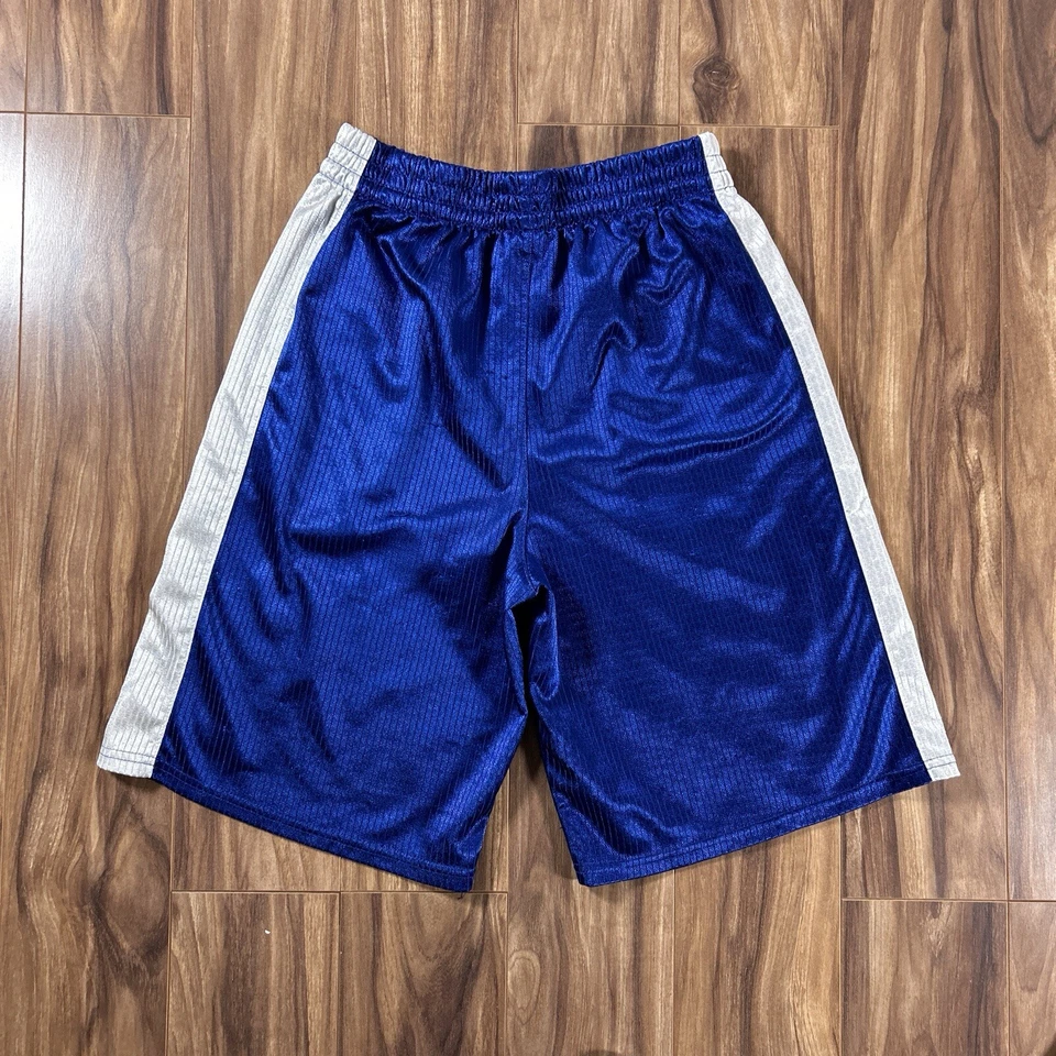 Шорты Starter для мальчиков XL 14-16 синие баскетбольная полоса ребристые полиэстер уличная одежда - Изображение 3 из 4