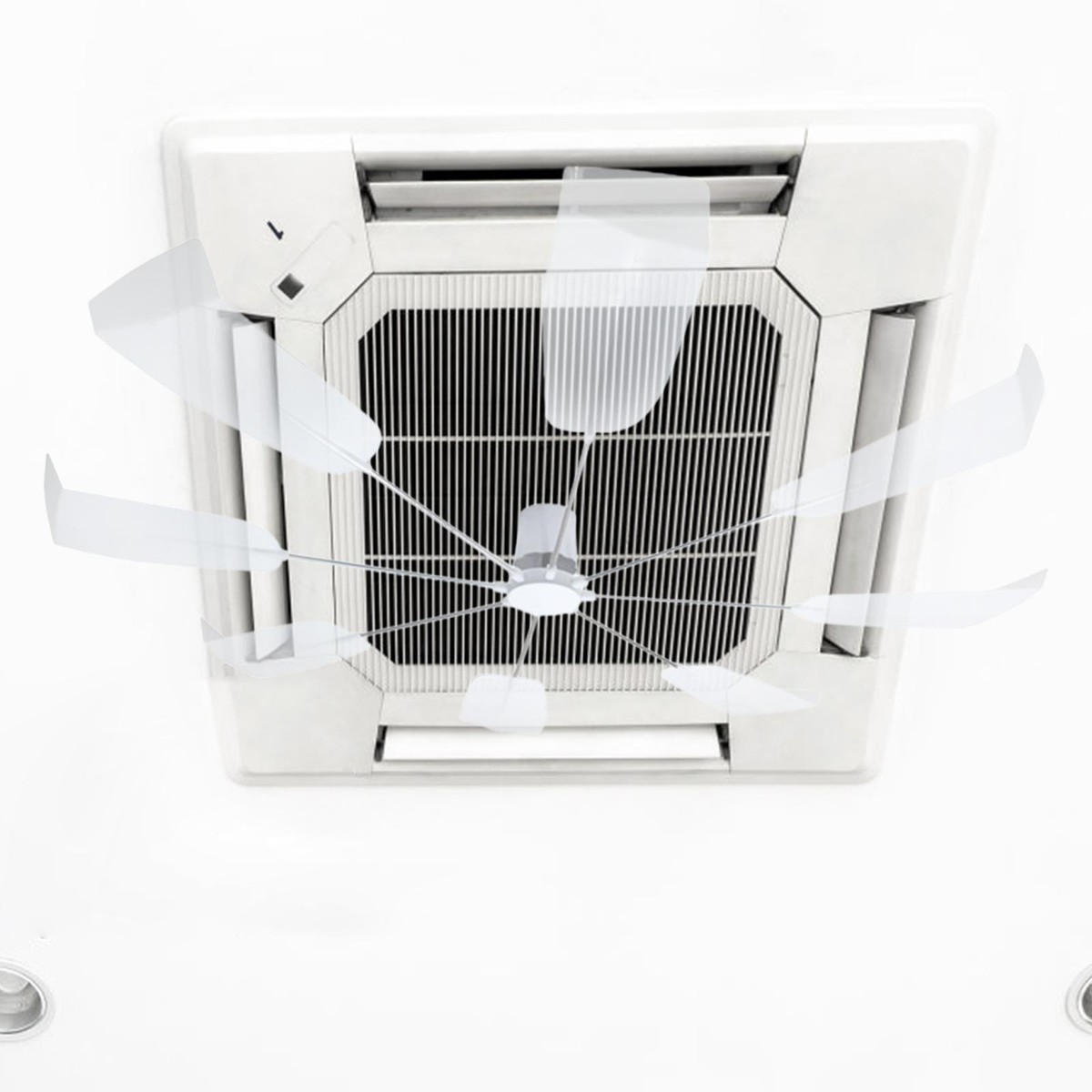 Central Air Conditioner Vent Deflector Anti Condensation Hall Air