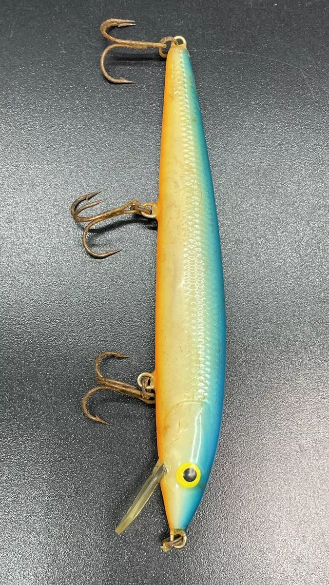 Vintage Rapala Jerkbait Lure Hard Color Rapala Finland Floating