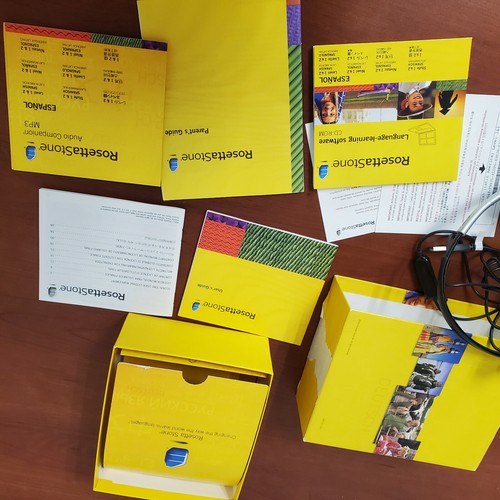 Rosetta Stone Homeschool Espanol Spanish Latin America Version 3 Levels 1 & 2 - Picture 6 of 10