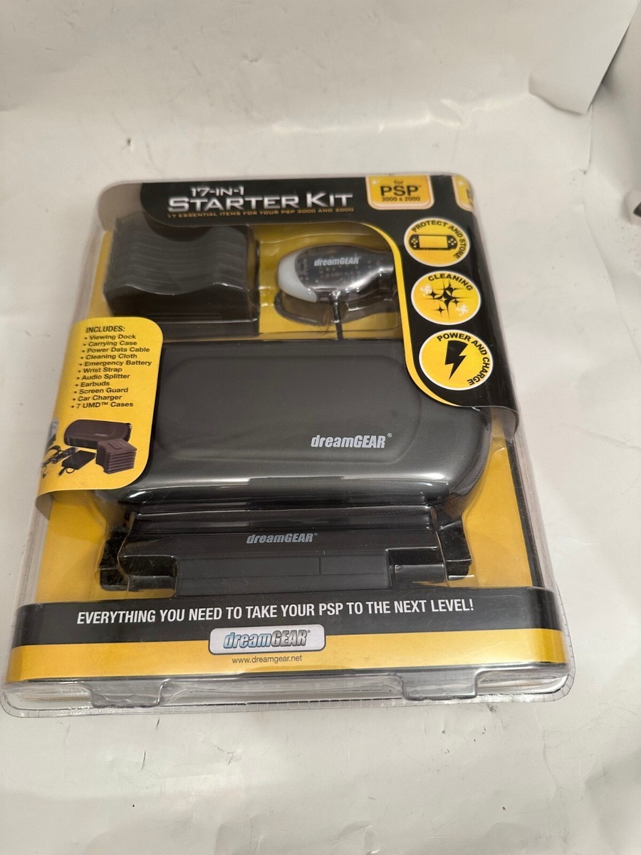 PSPセット 17 in 1 Starter Kit for PSP 2000 & 3000 - New in Original