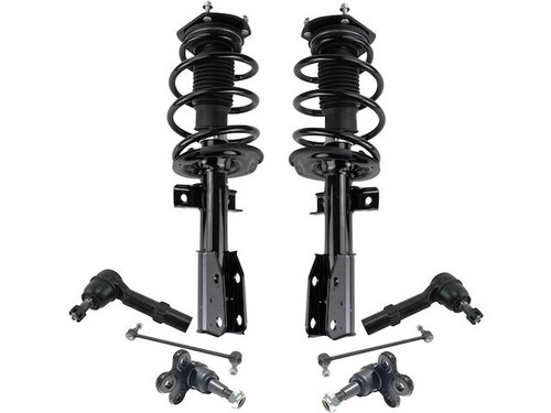 78WG59R Front Strut Coil Spring Ball Joint Tie Rod Kit Fits Chevy ...