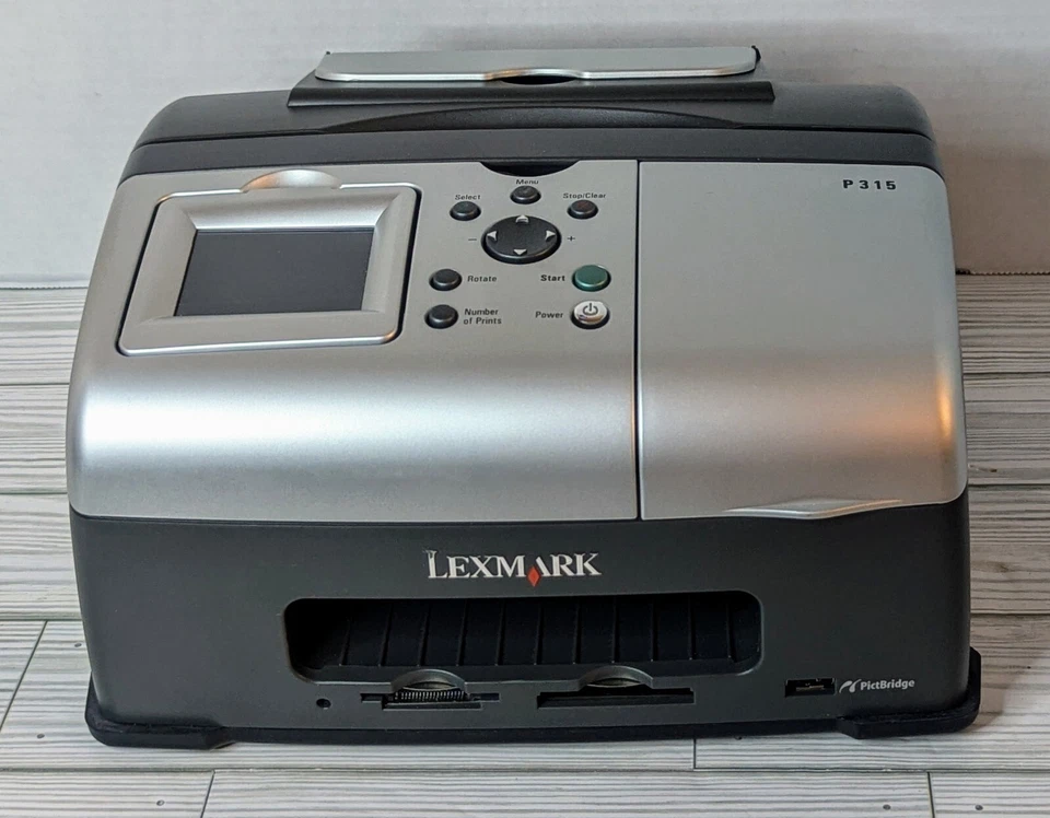 Lexmark P315 A6 Colour Inkjet Digital Photo Portable Printer PictBridge 4300-001 - Image 3 of 4