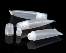 5pcs-100pcs 8ml screw cap bottles squeeze lip gloss tube plastic tube lipstick