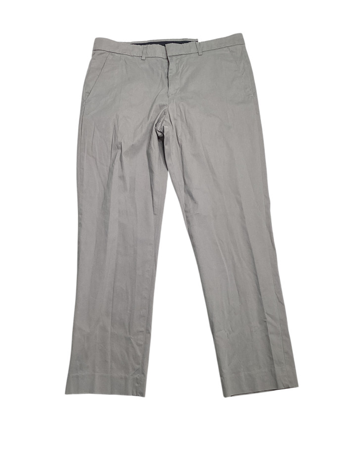 Мужской приталенный брючный костюм Perry Ellis Portfolio серый 29X30 8490₽