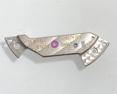 Genuine JEANRICHARD caliber 1050 Barrel Bridge Watch Movement Part