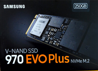 Samsung 970 EVO Plus Series 250GB, Internal, M.2 (MZ-V7S250B/AM) Solid State...