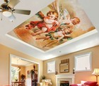 3D Angel Baby NA6203 Ceiling WallPaper Murals Wall Print Decal Deco AJ WALL Fay