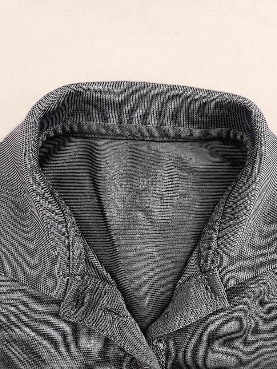 Tom Thumb Logo Womens Gray Polyester Work Polo Size Small View 6