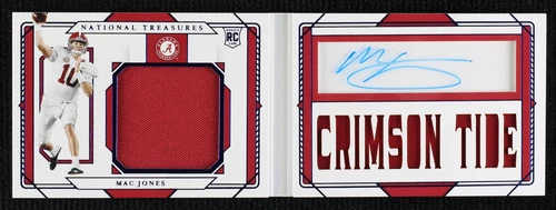 2021 Panini National Treasures Collegiate Mac Jones #177