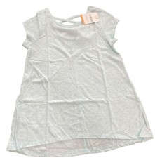 GYMBOREE "Spring Vacation" Blue Speckled Tunic Top Size S 5-6  NEW 