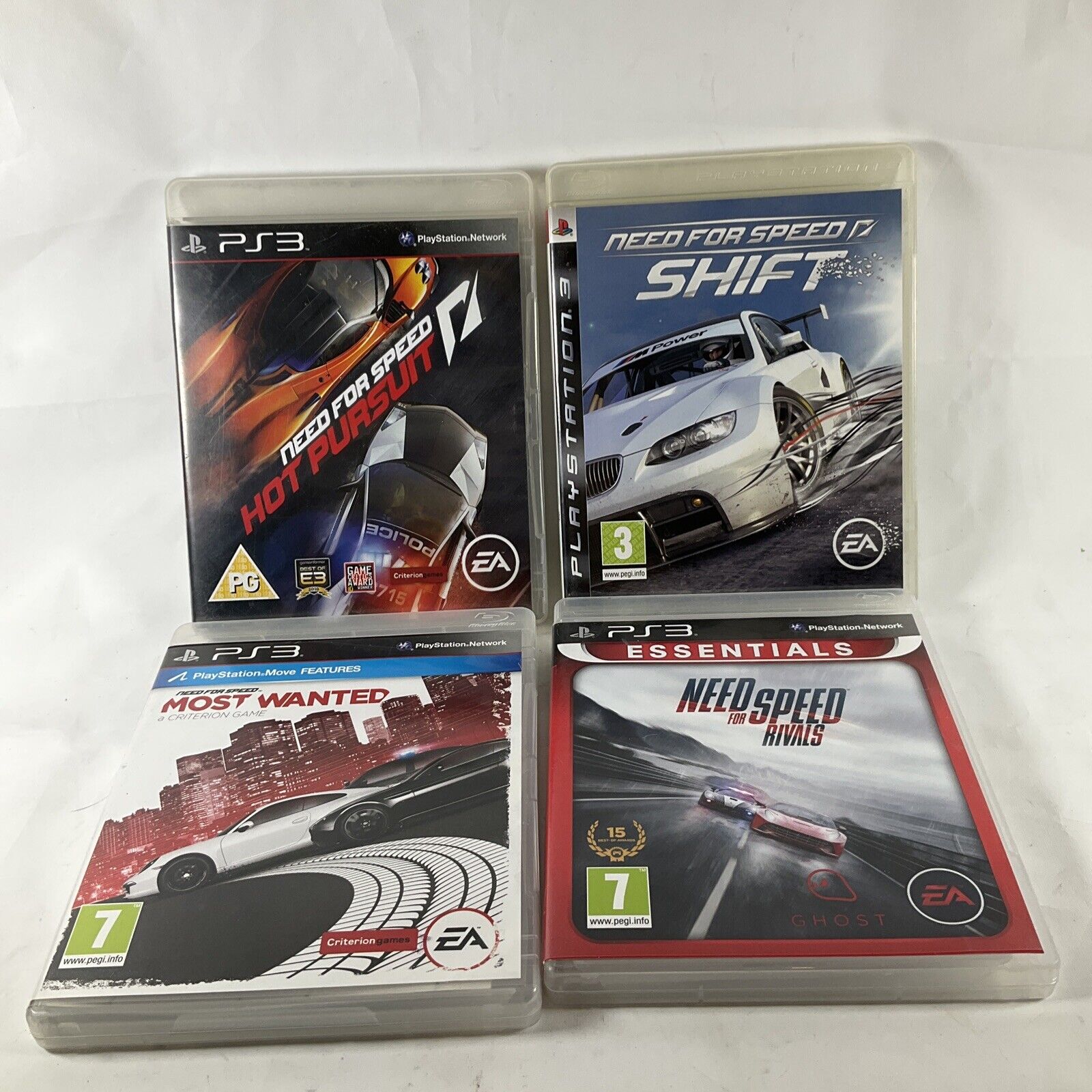 Combo Need For Speed Rivals + Need for speed most wanted Ps3 - MSQ Games