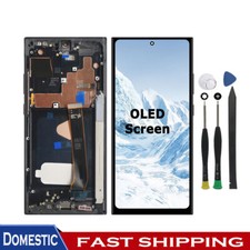 OLED LCD Display Touch Screen  Frame For Samsung Note 20 Ultra 5G N986 4G N985