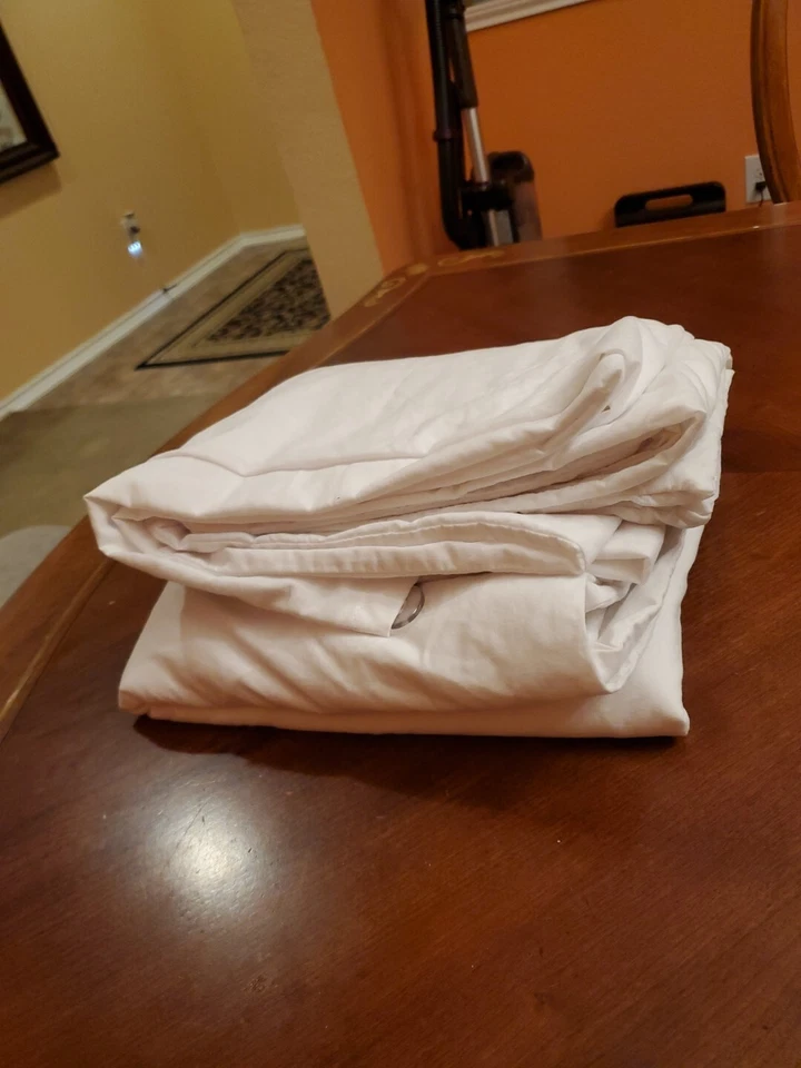 Funda nórdica FULL/QUEEN Easy-Care blanca - Room Essentials Foto 2 de 4