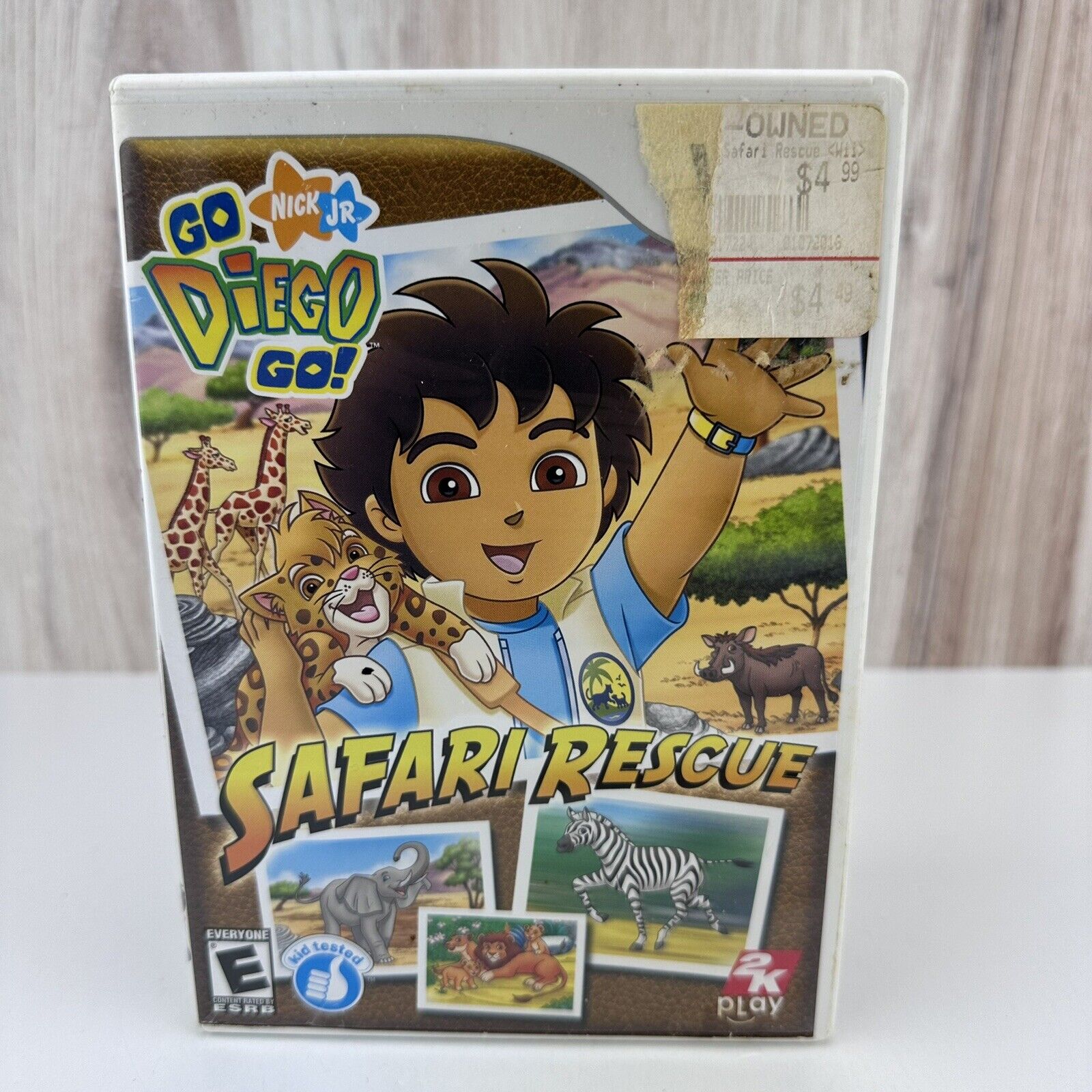 Go, Diego, Go! Safari Rescue Wii Used