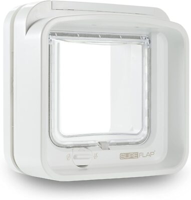 SureFlap Dual Scan Microchip Cat Flap, White