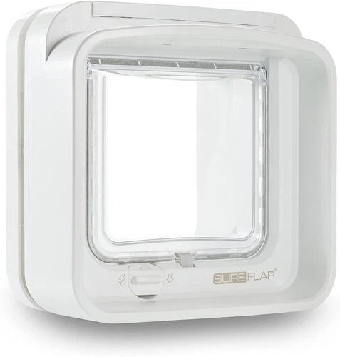 SureFlap Dual Scan Microchip Cat Flap, White
