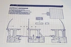 Outpost Defender ORIGINAL Blueprints Vintage 1985 Hasbro G.I.Joe ARAH #1