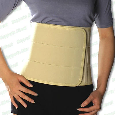 Elastic Abdominal Binder Stomach Compression Slimming Belt Back Support Brace